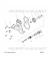 MOTEUR, WATER PUMP