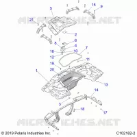 CARROSSERIE ARRIERE RACK