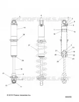 SUSPENSION, AMORTISSEUR IFS