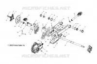BRAS OSCILLANT/REAR/SUPPORT PONT
