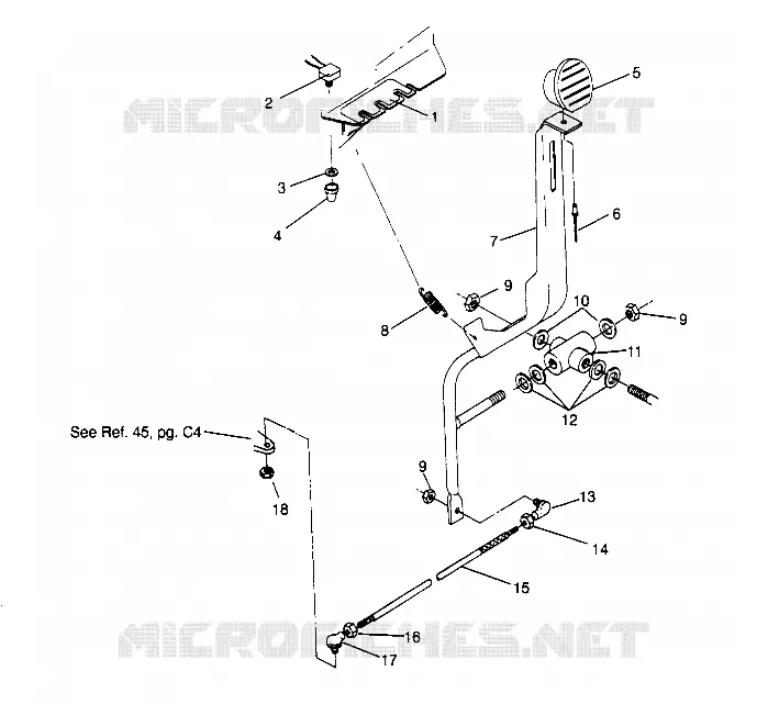 SYSTÈME DE SELECTION DE VITESSE Trail Boss W948527 (4926822682B014)