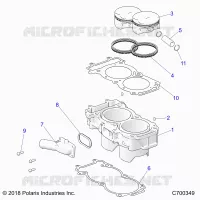 CYLINDRE AND PISTON