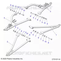 SUSPENSION AVANT CONTROL ARMS