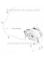 SYSTÈME DE TRANSMISSION, FRONT SUPPORT PONT