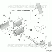 ENGINE, ECHAPPEMENT