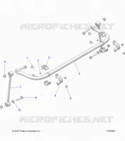 SUSPENSION, REAR BARRE STABILISATRICE