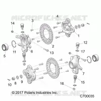 SUSPENSION AVANT HUB