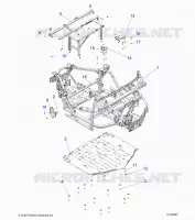 CHASSIS, MAIN FRAME AND SKID PLATES
