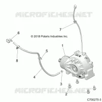 DRIVE TRAIN, FRONT SUPPORT PONT