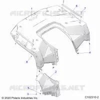 CARROSSERIE ARRIERE CAB