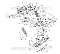 SUSPENSION AVANT AND SKI RXL 0966768 (4932033203B001)