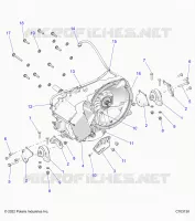 SYSTÃˆME DE TRANSMISSION, GEARCASE, MAIN, MOUNTING