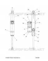 SUSPENSION, AMORTISSEUR ARRIERE TRACK