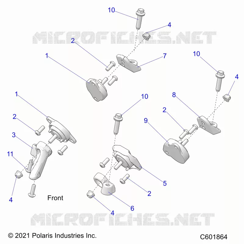 MOTEUR, MOUNTING & LONG BLOCK
