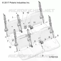 SIEGE BELT MOUNTING