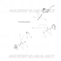 FREIN AVANT BRAKE LINES