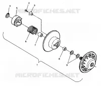 EMBRAYAGE DE TRANSMISSION ASSEMBLY LITE 0943433,STARLITE 0943427 AND  LITE DELUXE 09434 (4924992499024A)