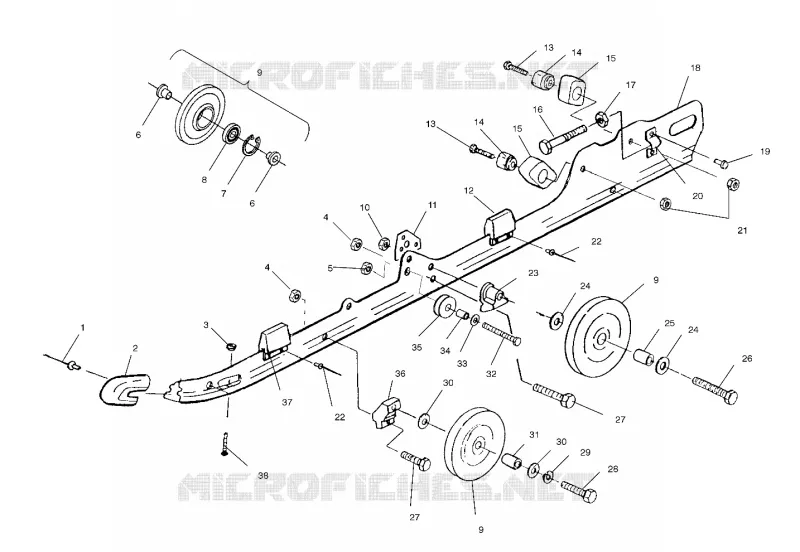 FIXATION RAIL (SUSPENSION)