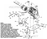 SUPPORT MOTEUR 500 CARB 0962764, 500 CARB SKS 0962564,  EUROPEAN 500 CARB (4931873187C008)