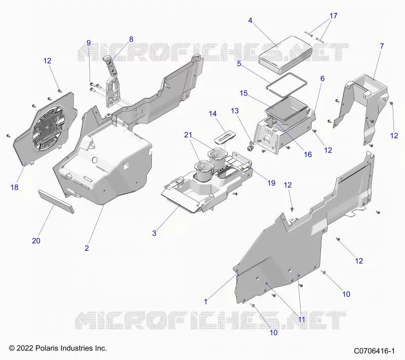 CONSOLE CENTRALE
