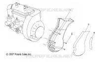 MOTEUR, CARTERS REFROIDISSEMENT, FAN DUCT