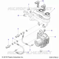 BRAKES, MAITRE CYLINDRE AND ABS MODULE