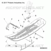 STEERING, SKI ASM.,PRO-FLOAT, SP