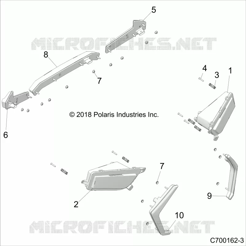 ELECTRICITE, HEADLIGHTS AND TAILLIGHTS