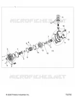 SYSTÃˆME DE TRANSMISSION, FRONT GEARCASE