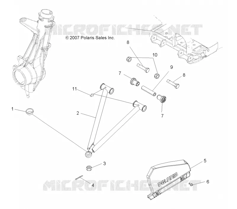 SUSPENSION, A-ARM and SUPPORT MOUNTING