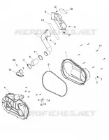 SYSTÈME DE TRANSMISSION, COUVERCLE D'EMBRAYAGE AND DUCTING