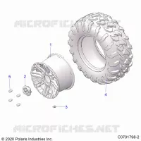 ROUES, REAR