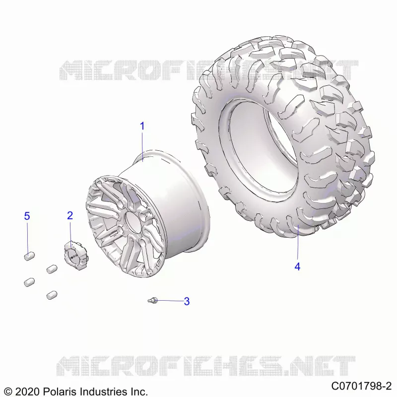 ROUES, REAR