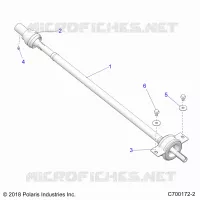 SYSTÃˆME DE TRANSMISSION, REAR PROP SHAFT
