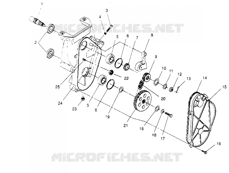 CARTER DE CHAINEE ASSEMBLY LITE 0953433, STARLITE 0953427  AND LITE DELUXE 0953431 (4928902890B007)