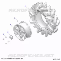ROUES, FRONT