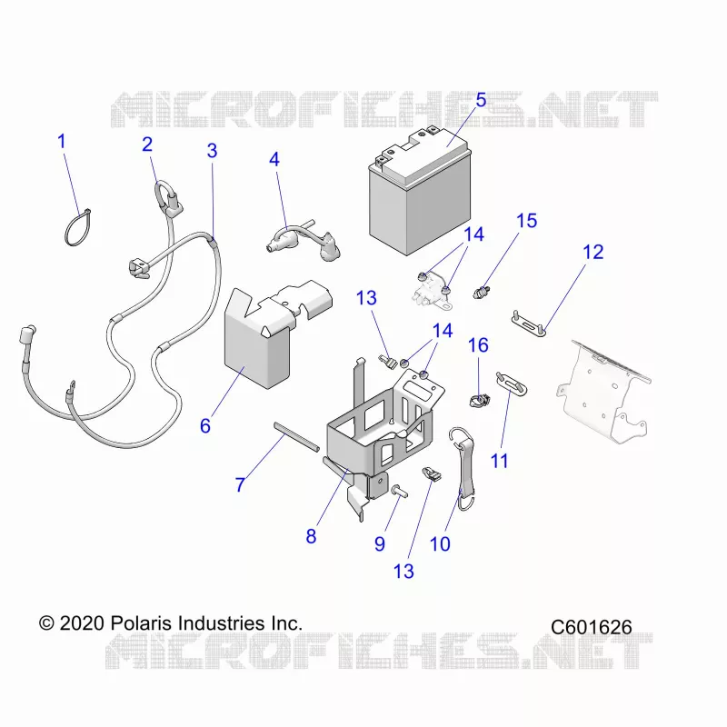 ELECTRICITE, BATTERY/BOX AND CABLES