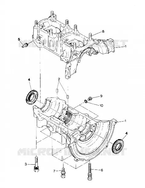 CARTERS MOTEUR  Trail (4919281928025A)
