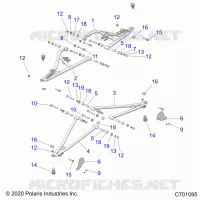 SUSPENSION AVANT CONTROL ARMS