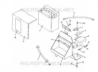 SUPPORT BATTERIE ASSEMBLY RXL/RXL SKS (4921322132014A)