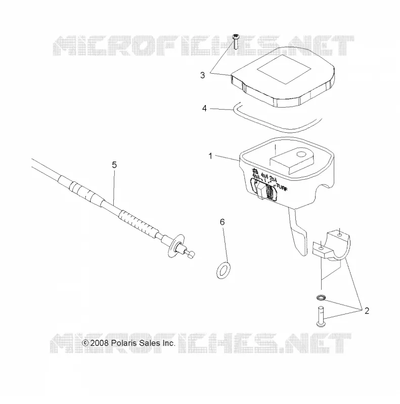 DIRECTION, INSTRUMENTS, ACCELERATEUR ASM. AND CABLE