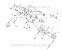 BRAS DE SUSPENSION ARRIERE 440 / 0930760 AND 440 SKS / 0930560 (4922932293022A)