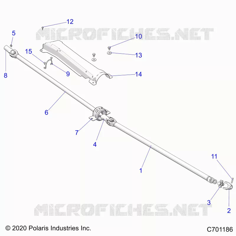 SYSTÃˆME DE TRANSMISSION, PROP SHAFT