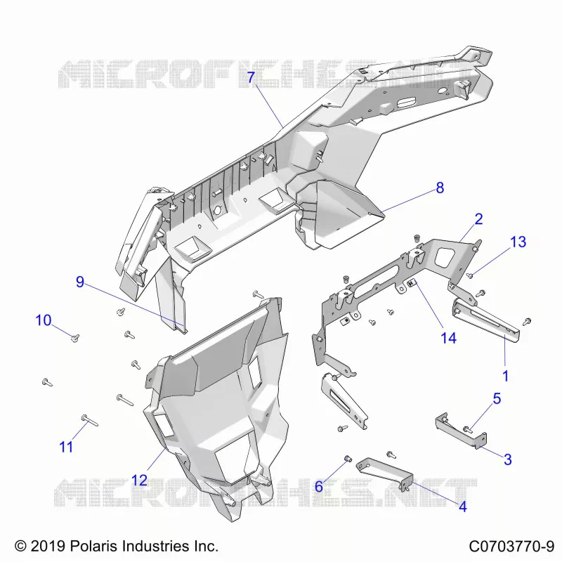 CARROSSERIE ARRIERE BUMPER