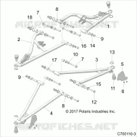 SUSPENSION AVANT CONTROL ARMS
