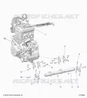 MOTEUR, MOUNTING & LONG BLOCK