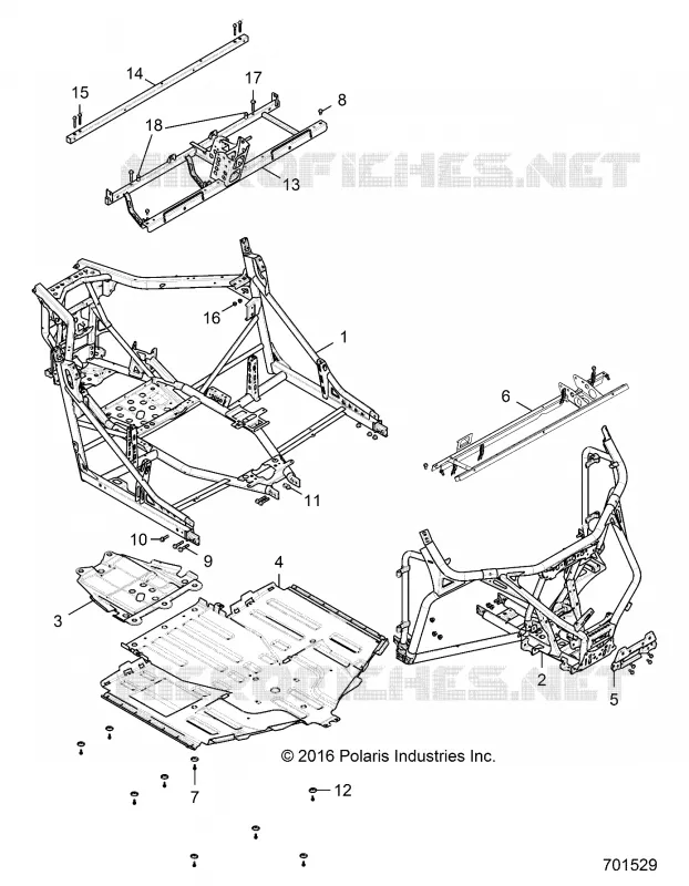 CHASSIS, CHASSIS AND SKID PLATES