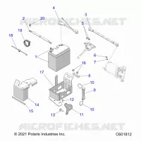 ELECTRICITE, BATTERY BOX  ASM.