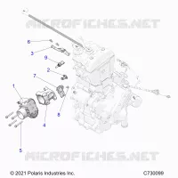 ENGINE, CORPS DE PAPILON AND FUEL RAIL
