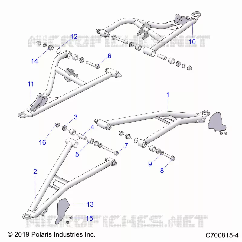 SUSPENSION AVANT CONTROL ARMS